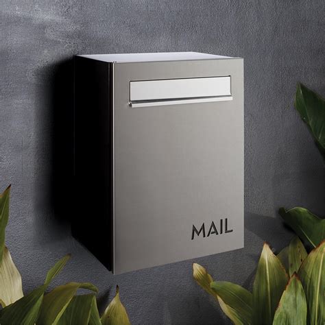 stainless steel post boxes sale|stainless steel wall mounted letterbox.